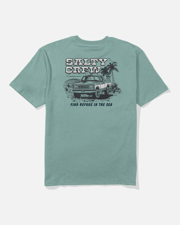 Salty Crew Truck Stop Classic Tee Camiseta Hombre