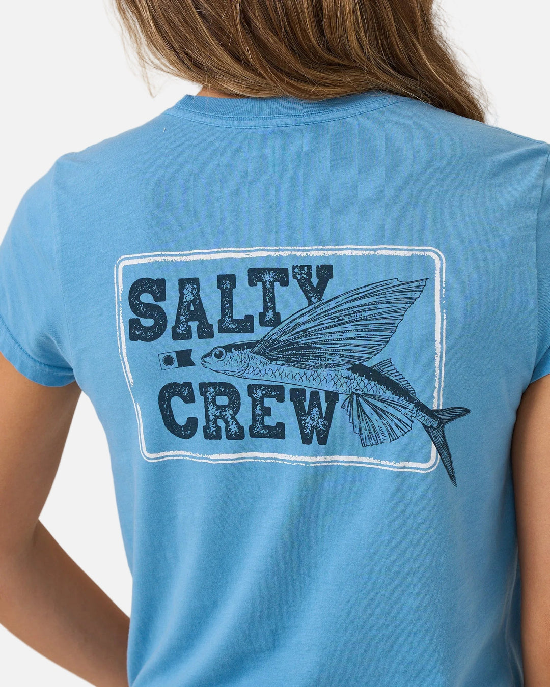 Salty Crew Flyer Modern Tee Camiseta Mujer