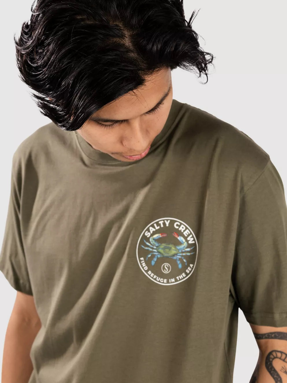 Salty Crew Blue Crabber Premium Tee Camiseta Hombre