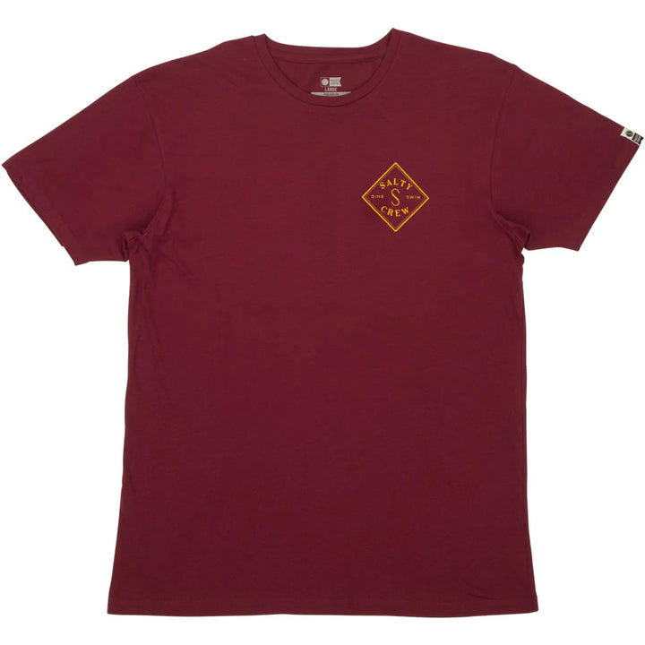 Salty Crew Tippet Fill Tee Camiseta Hombre Rojo