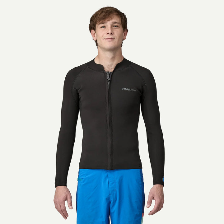 Patagonia Yulex® Regulator® Lite Front-Zip Long-Sleeved Wetsuit Top Hombre