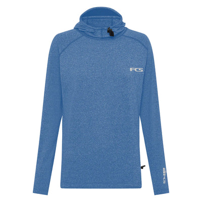 FCS Essential Hooded Licra Manga Larga Hombre