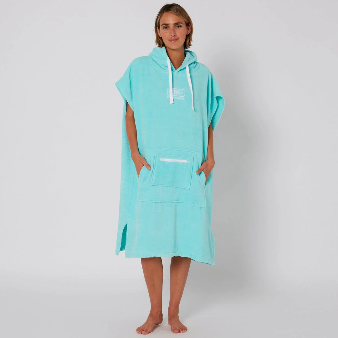Ocean &amp; Earth Ladies Hooded Poncho Mujer
