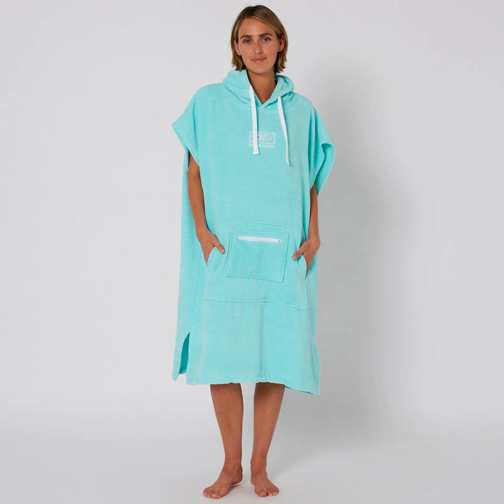 Ocean &amp; Earth Ladies Hooded Poncho Mujer