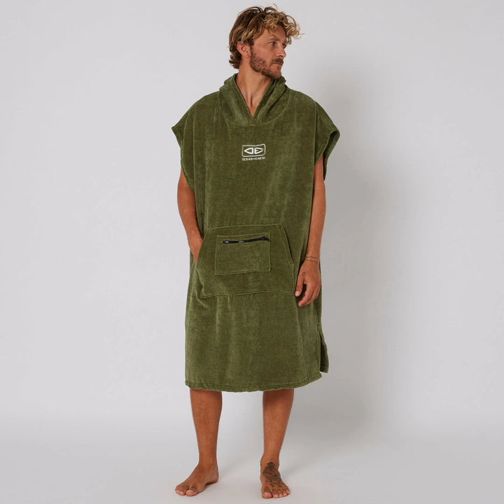Ocean &amp; Earth Corp Hooded Poncho Hombre