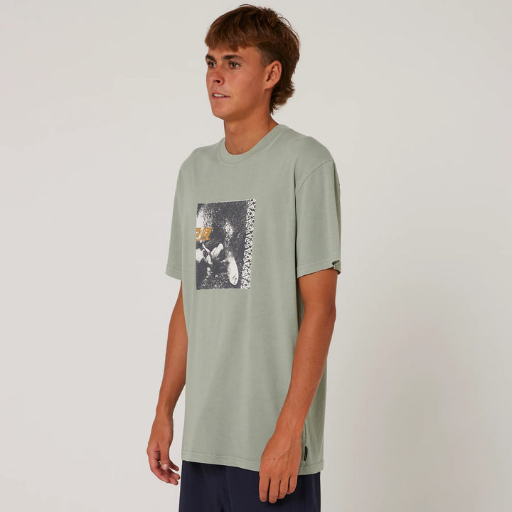 Ocean &amp; Earth Washed Hack Tee Camiseta Hombre