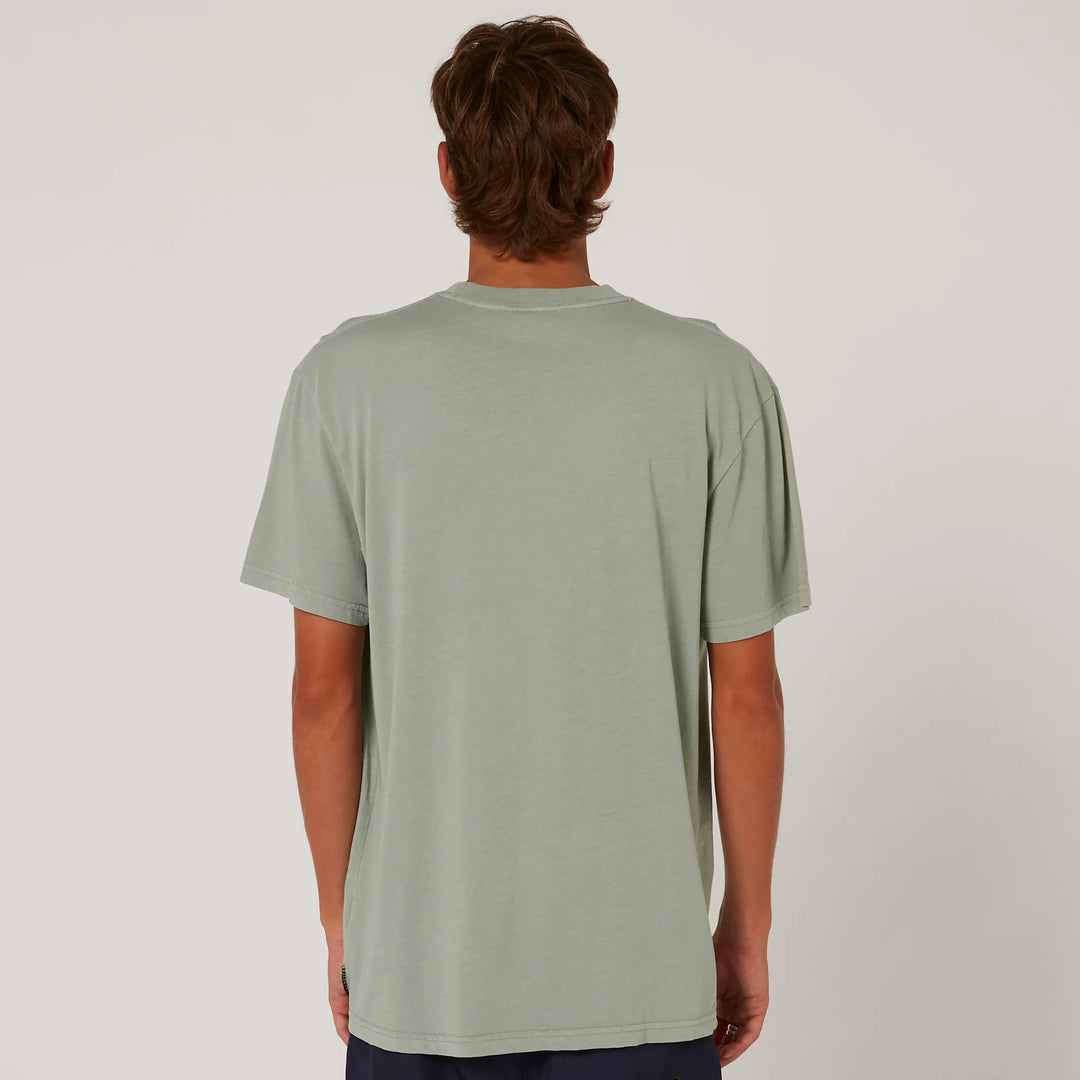 Ocean &amp; Earth Washed Hack Tee Camiseta Hombre