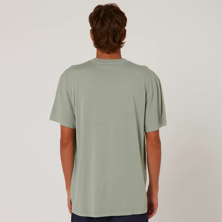 Ocean &amp; Earth Washed Hack Tee Camiseta Hombre