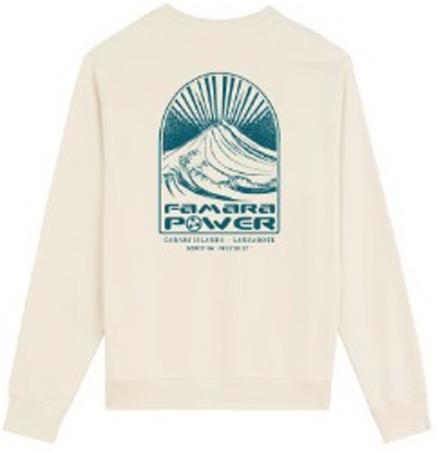 Famara Power Volcan Ola Sudadera Sin Capucha Adulto Unisex