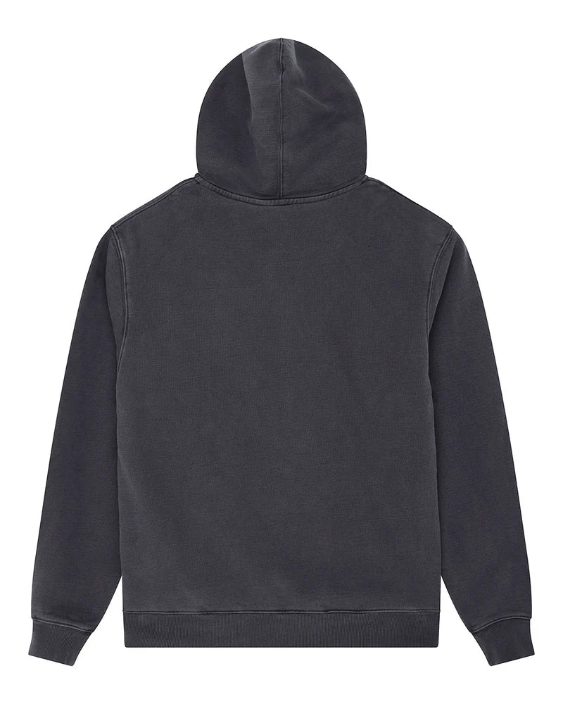 Deus Ex Machina Sudadera con capucha y cremallera teñida Shield Hombre
