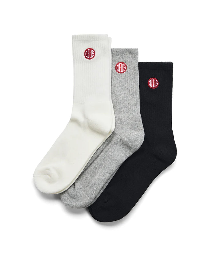 Deus Ex Machina Crosland Socks Calcetines (3-Pack)