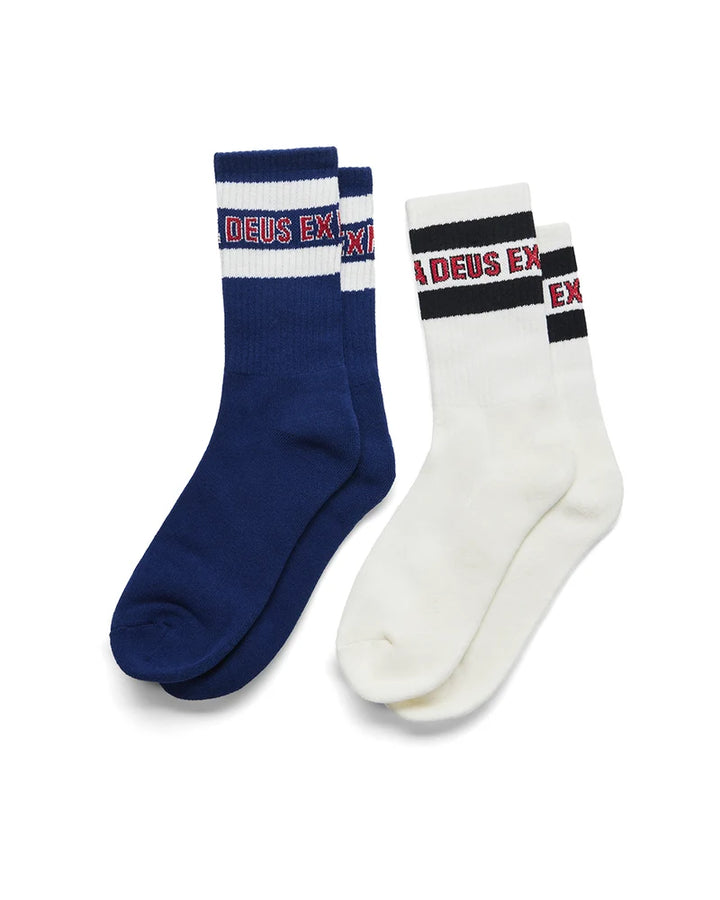 Deus Ex Machina Chessboxin Socks Calcetines (2-Pack)