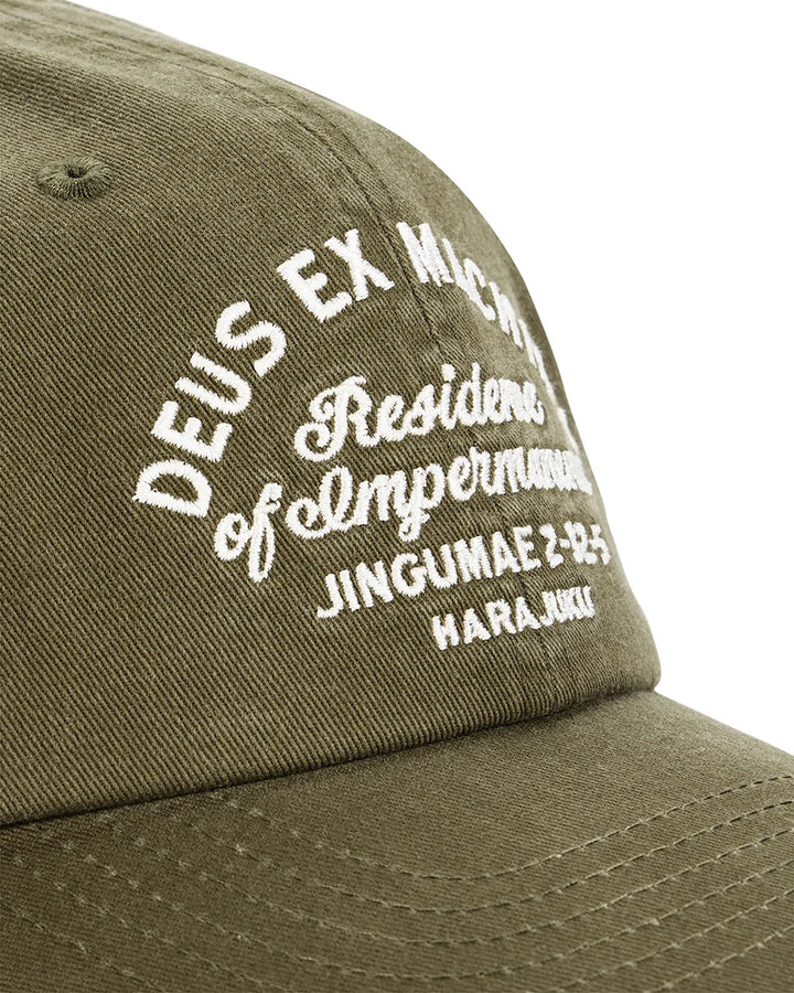 Deus Ex Machina Harajuku Sign Dad  Gorra Hombre