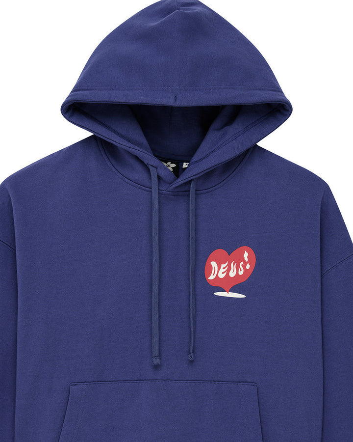 Deus Ex Machina Deep Cut Hoodie Sudadera con Capucha Hombre