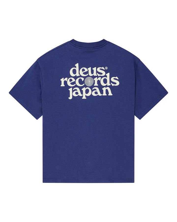 Deus Ex Machina Strata Camiseta Hombre Azul