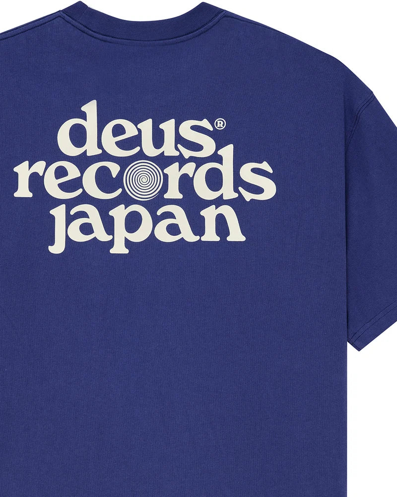 Deus Ex Machina Strata Camiseta Hombre Azul