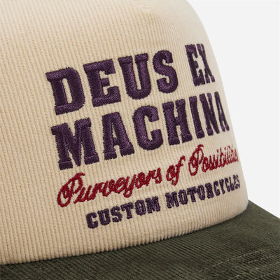 Deus Ex Machina Gumshoe Cord  Gorra Trucker