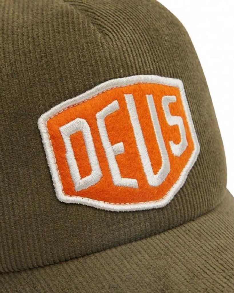 Deus Ex Machina Shield Cord Trucker Gorra Pana Hombre