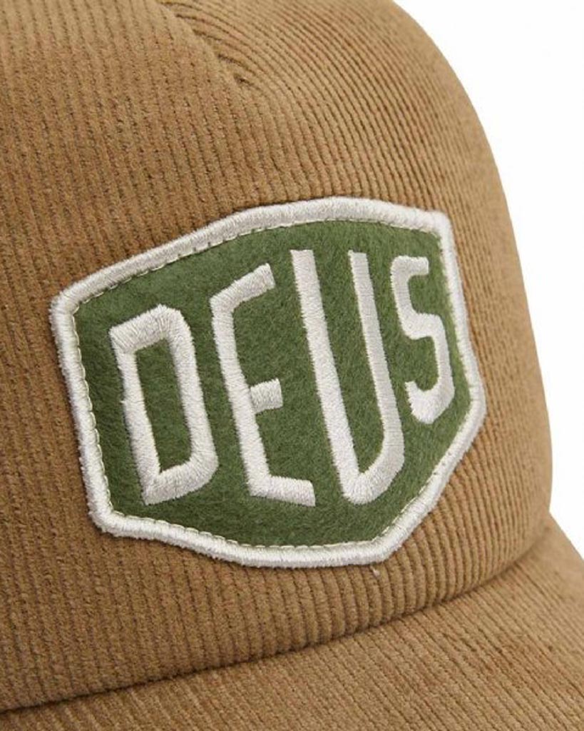 Deus Ex Machina Shield Cord Trucker Gorra Pana Hombre