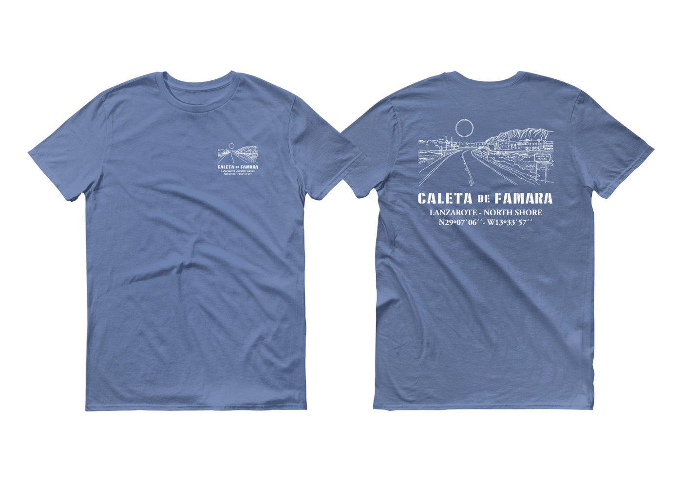 Famara Power Caleta De Famara Camiseta Adulto Unisex