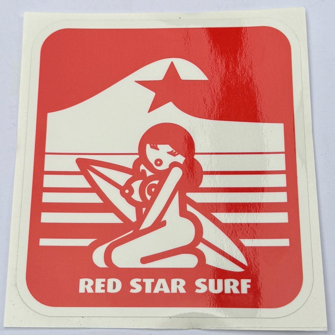 Pegatina Red Star Surf® - Surf Life