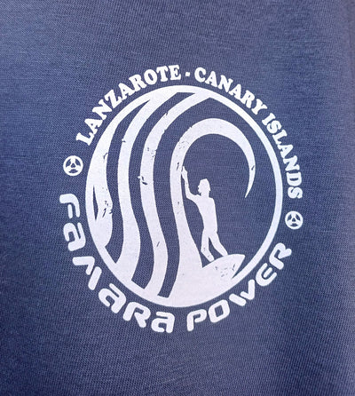 Famara Power Codigo Pequeño Camiseta Adulto Unisex 2025