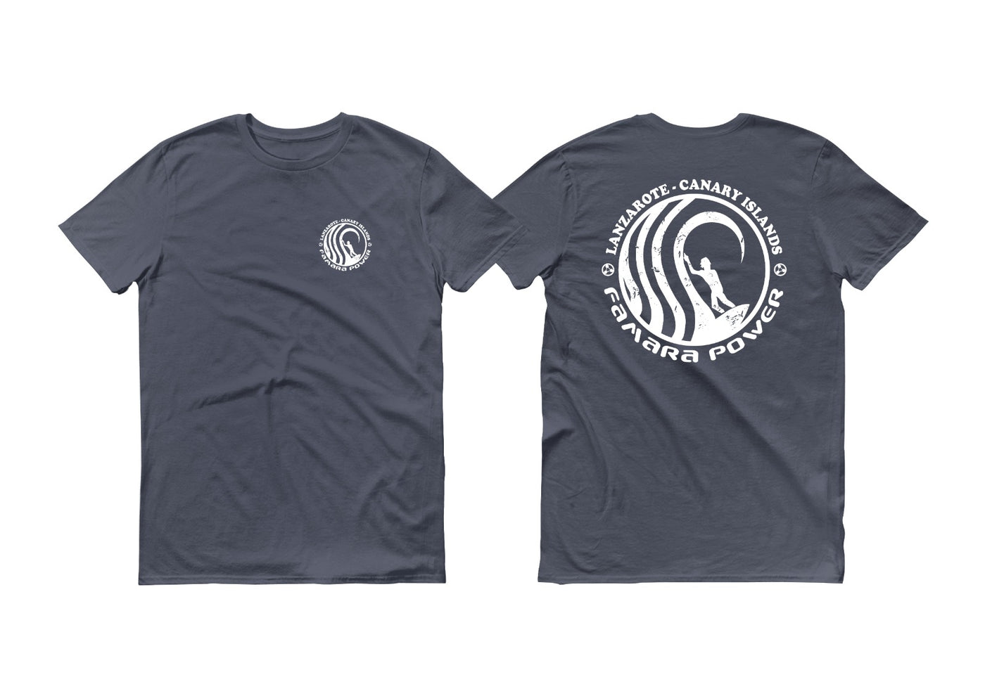 Famara Power Codigo Pequeño Camiseta Adulto Unisex 2025