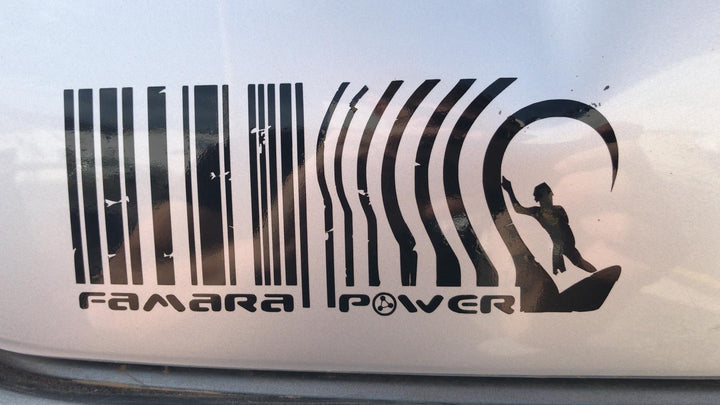 Famara Power® Codigo Clasico Pegatina