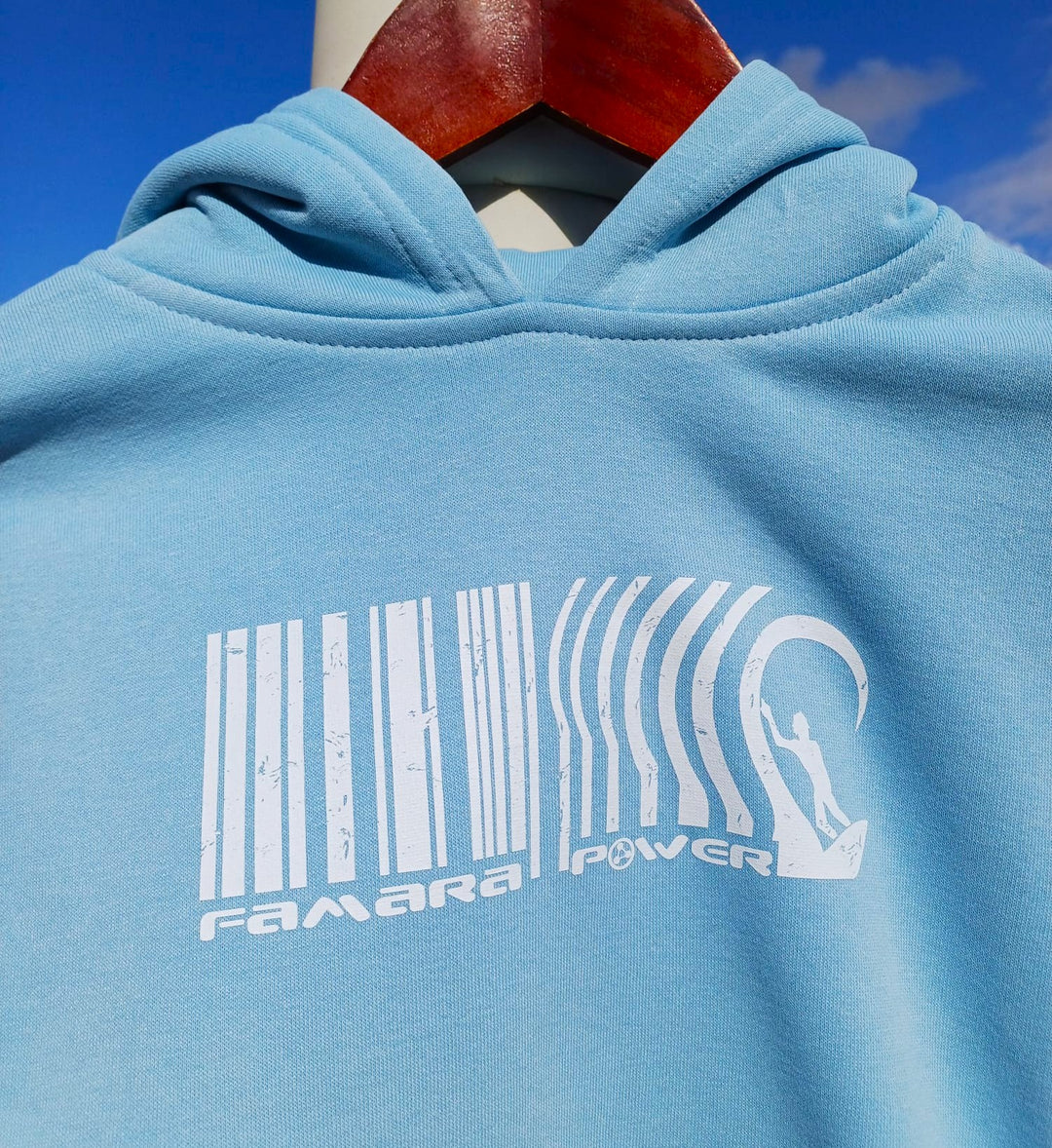 Famara Power Codigo Clasico Sudadera con Capucha Niñ@ Unisex