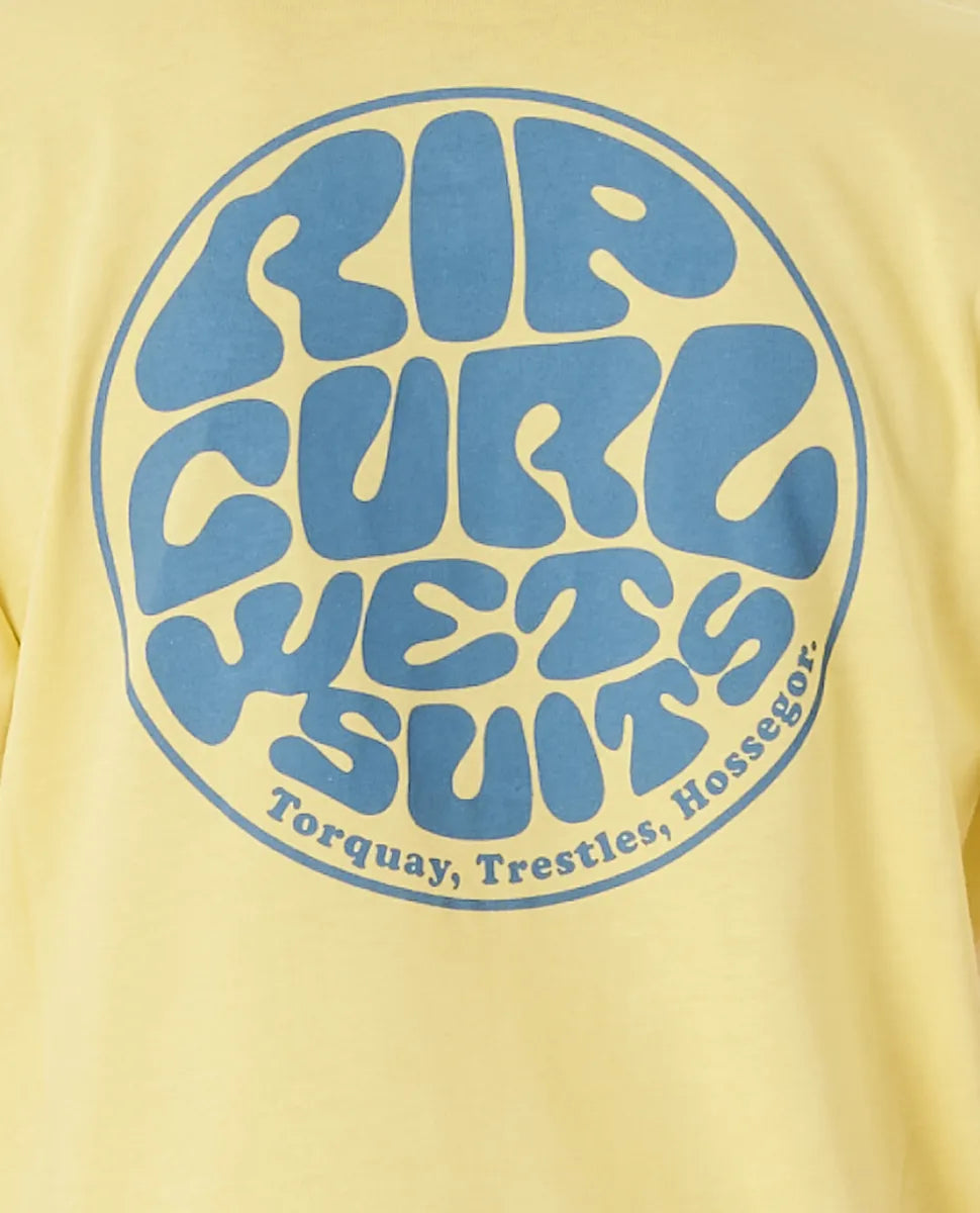 Rip Curl Wetsuit Icon Tee Camiseta Niños