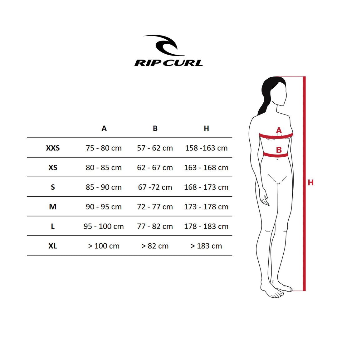 Rip Curl Melting Waves Standard Tee Camiseta Mujer