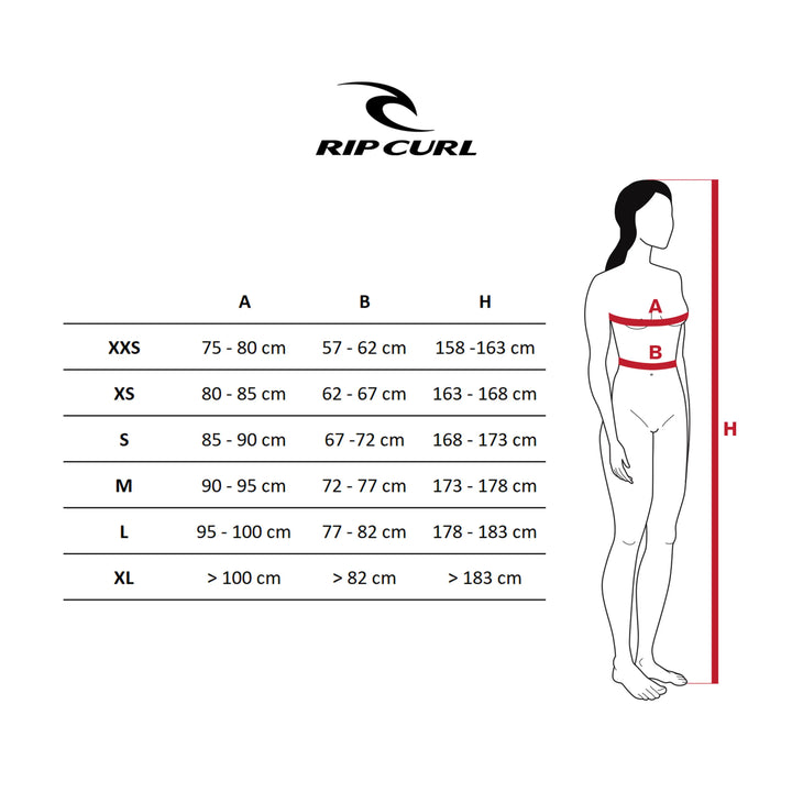 Rip Curl Melting Waves Standard Tee Camiseta Mujer