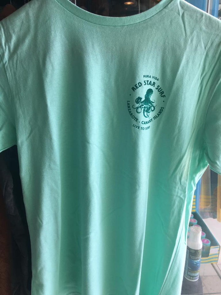 Red Star Surf Pulpo Camiseta Niñ@ Unisex 2023