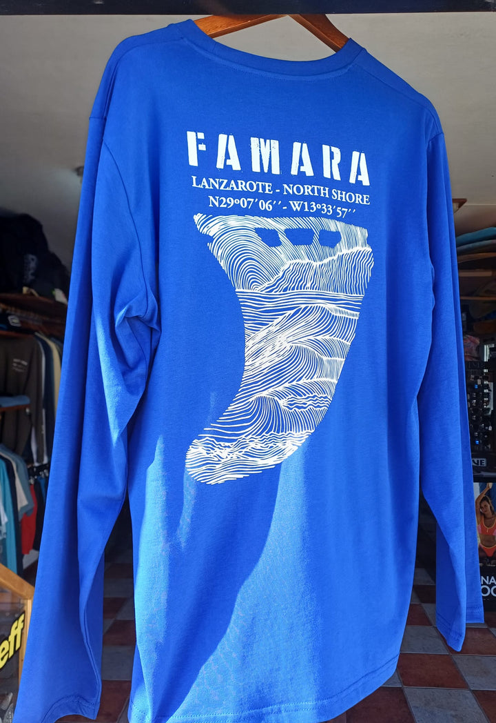 Famara Power Quilla Fin Camiseta Manga Larga Adulto Unisex
