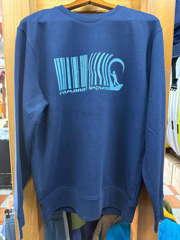 Famara Power Codigo Clásico Sudadera sin Capucha Unisex