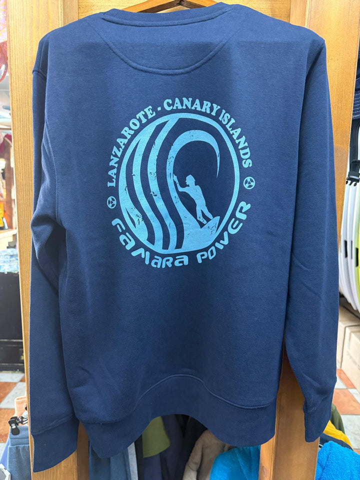 Famara Power Codigo Clásico Sudadera sin Capucha Unisex