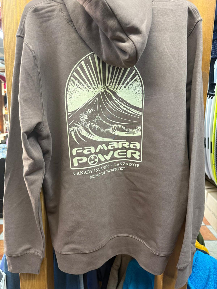 Famara Power Volcan Ola Sudadera Con Capucha Unisex