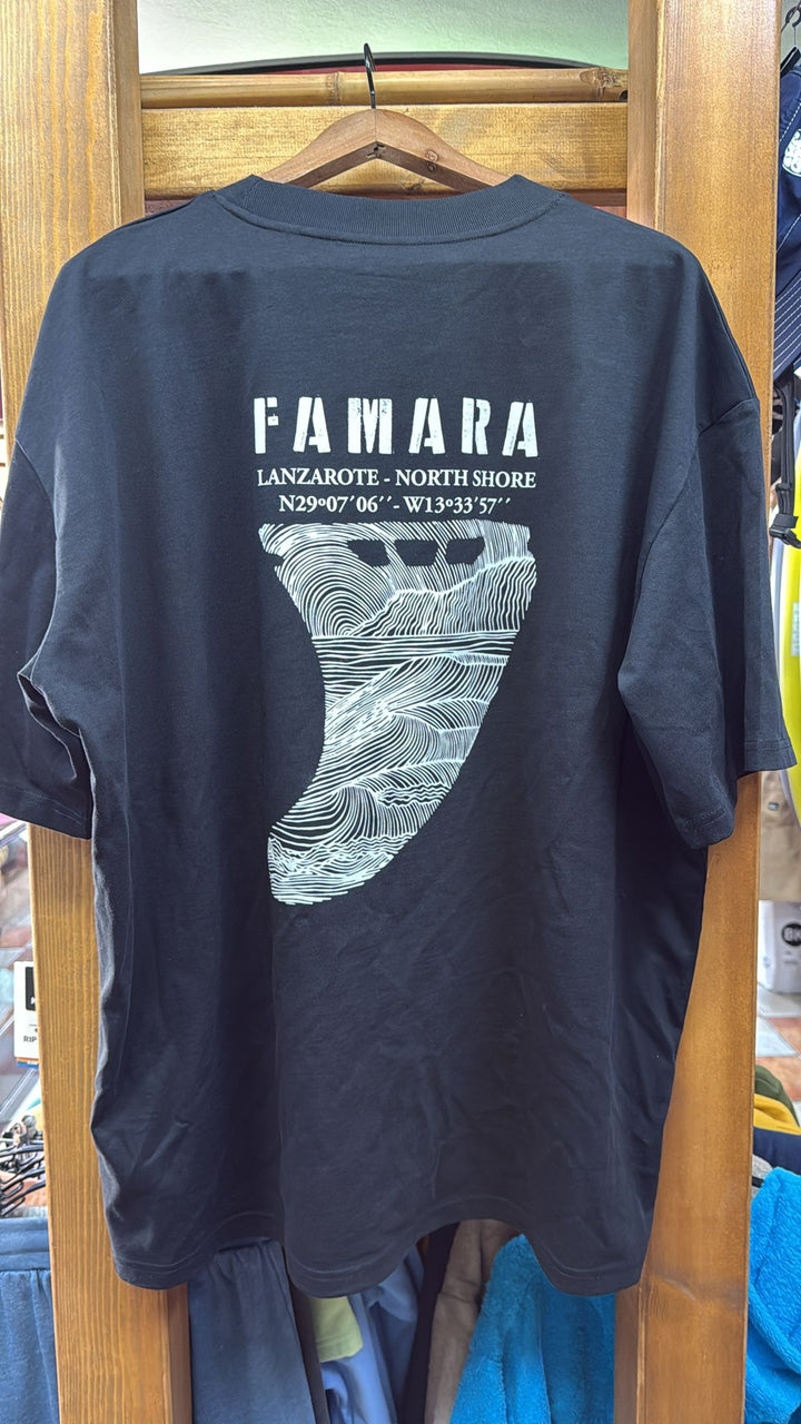 Famara Power Quilla Fin Camiseta Oversize Adulto Unisex