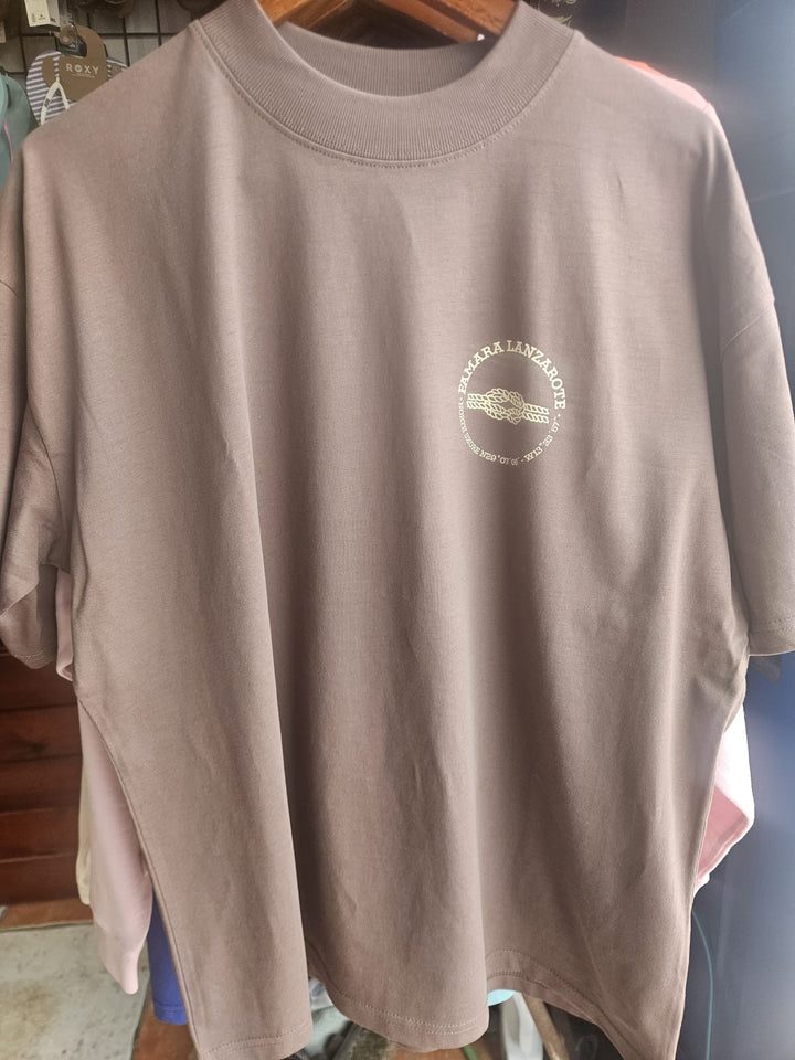 Famara Power Nudos Camiseta Oversize Adulto Unisex