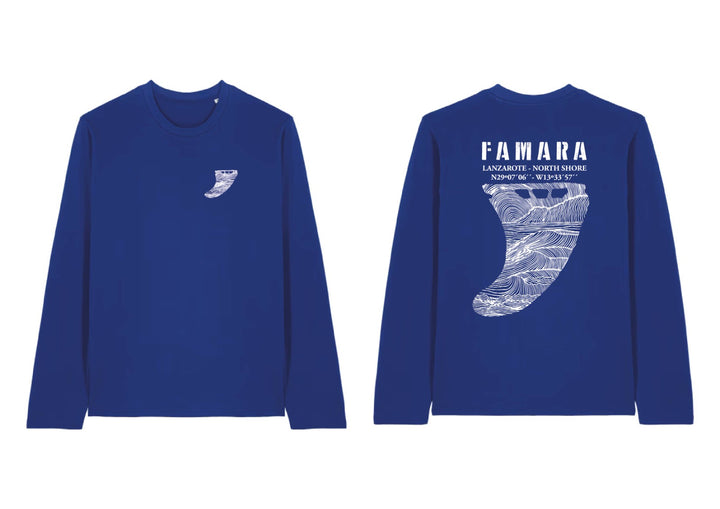 Famara Power Quilla Fin Camiseta Manga Larga Adulto Unisex