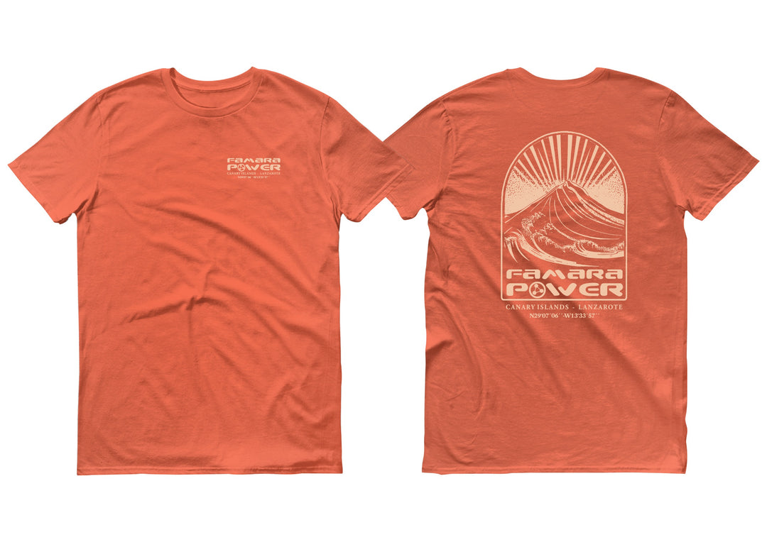 Famara Power Volcan Ola Camiseta Adulto Unisex