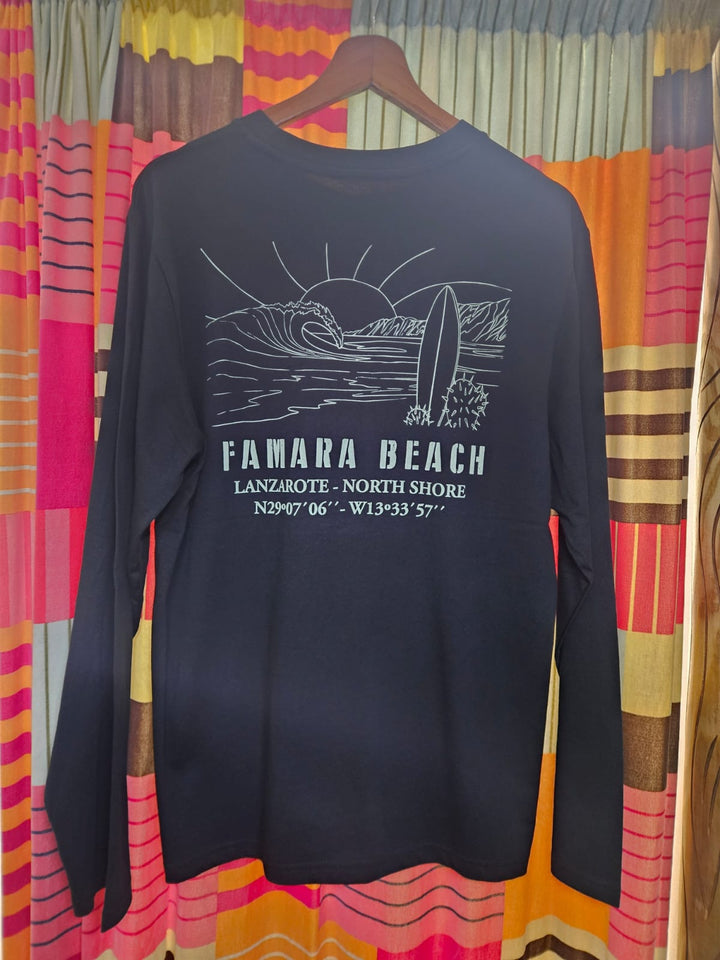 Famara Power Playa Famara Camiseta Manga Larga Adulto Unisex
