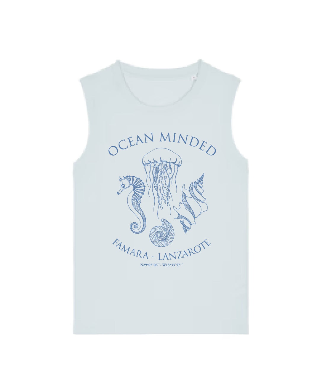 Famara Power Ocean Minded Medusa Camiseta Tirantes Mujer