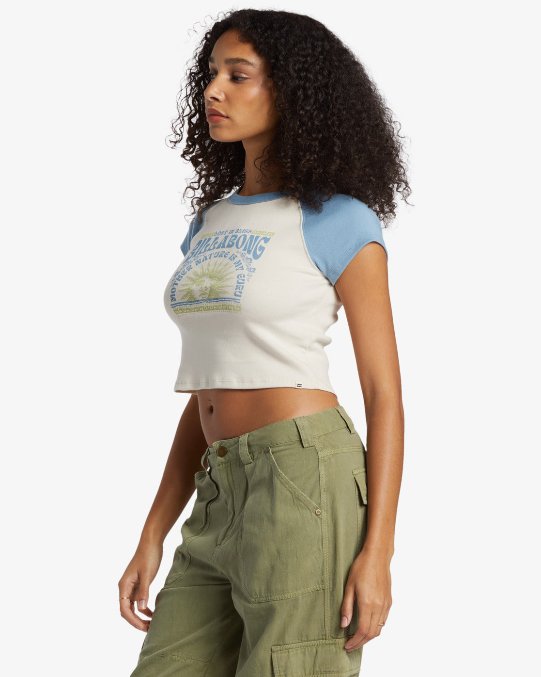 Billabong Blissed Reglan Camiseta Mujer