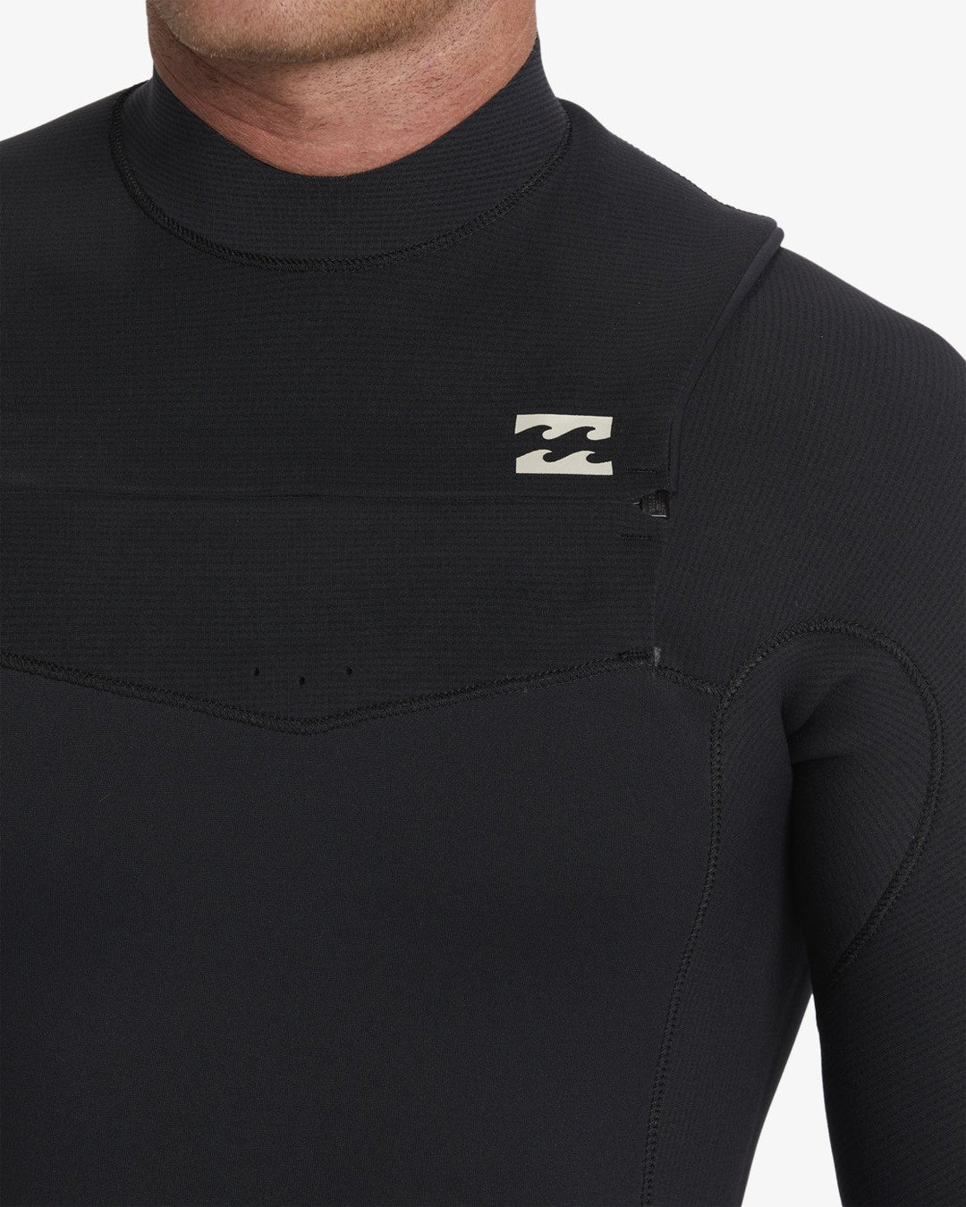 Billabong Revolution Natural 3/2mm Neopreno con Cremallera en el Pecho Hombre