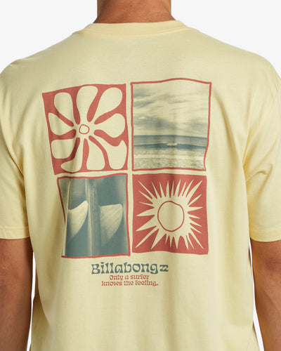 Billabong Twin Fins Camiseta Hombre