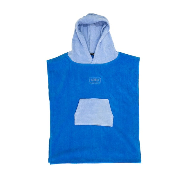 Ocean &amp; Earth Hooded Poncho Niño