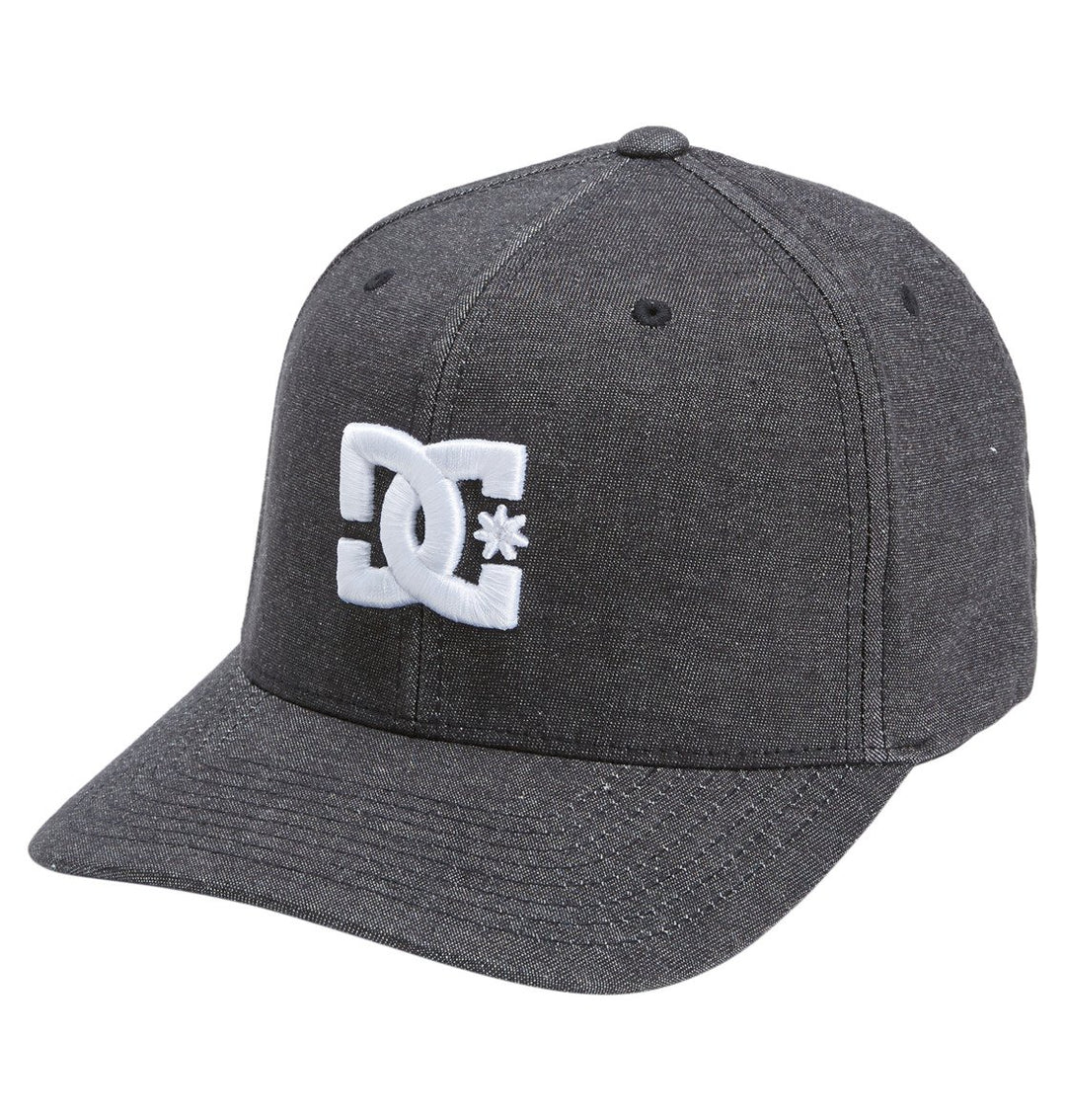 DC Capstar TX Gorra Hombre Negro/Gris Claro