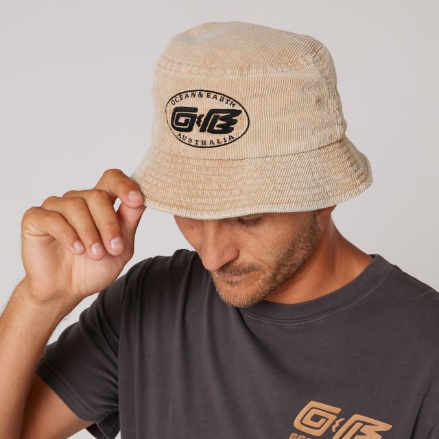 Ocean &amp; Earth Heritage Bucket Gorro Pana Hombre