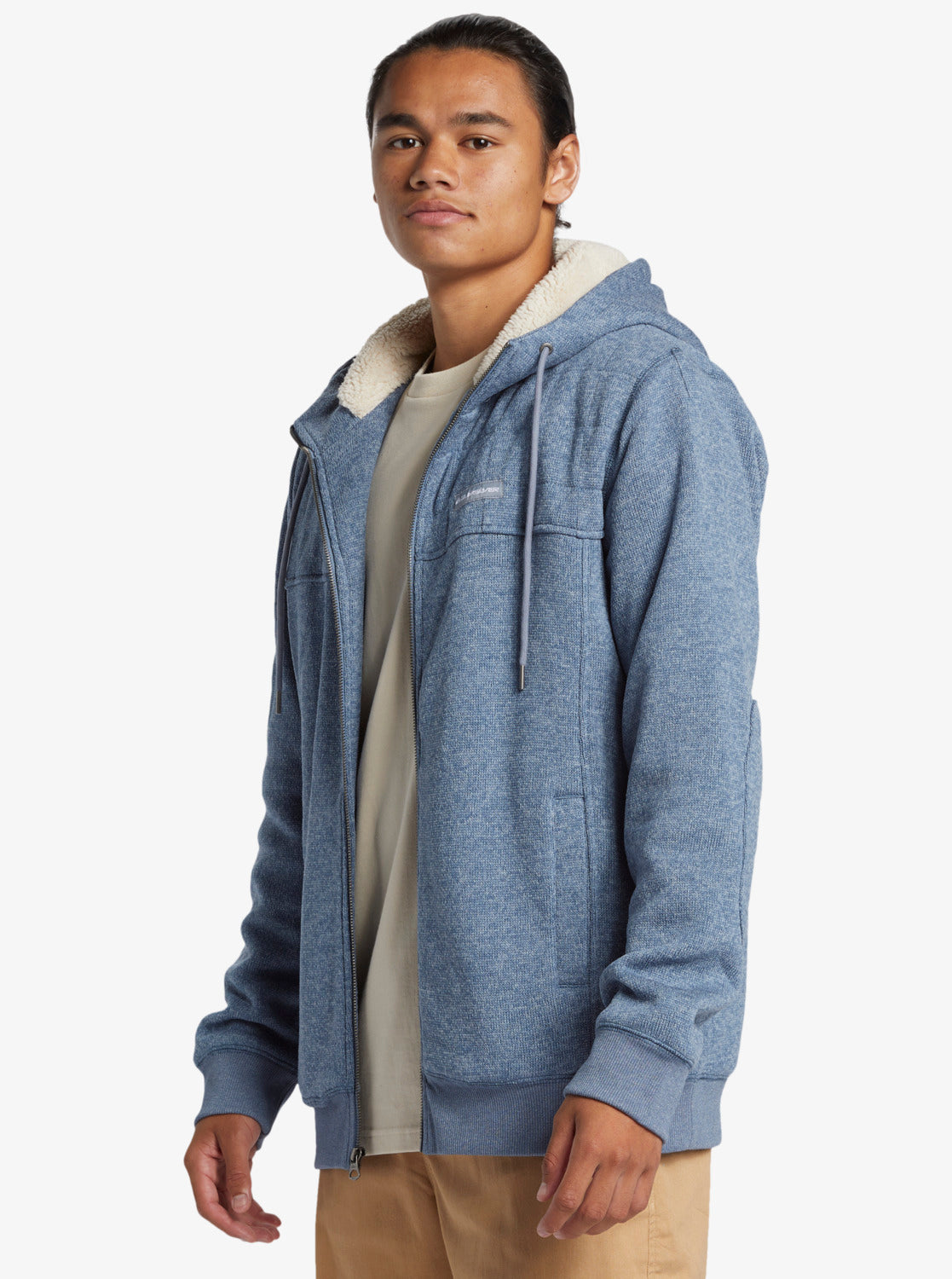 Quiksilver Cypress Keller Sudadera con Capucha y Cremallera Hombre